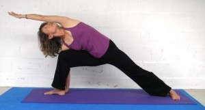 The Line of Utthita Parsvakonasana