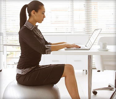 Three Options For Sitting at Your Desk